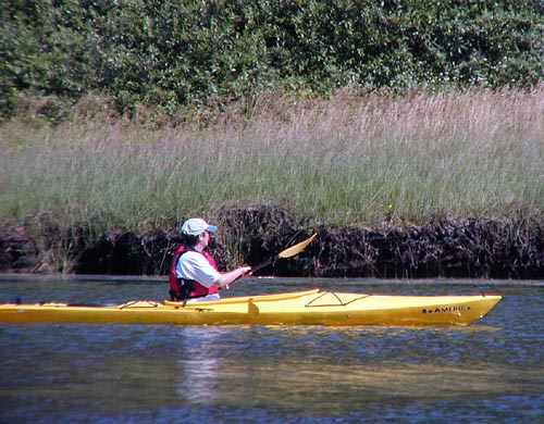 [Photo of kayaker]