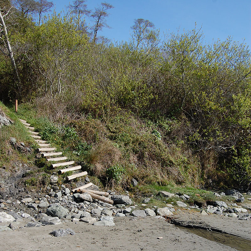 [Photo of cable steps]
